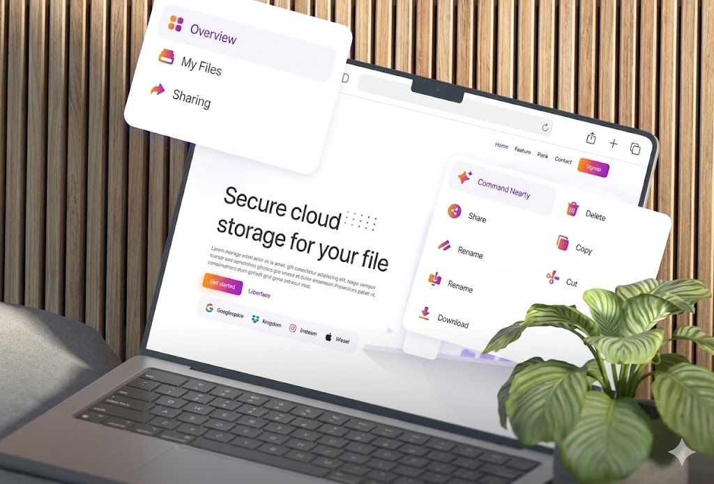 Interfaz de KM0 Cloud con archivos y colaboración